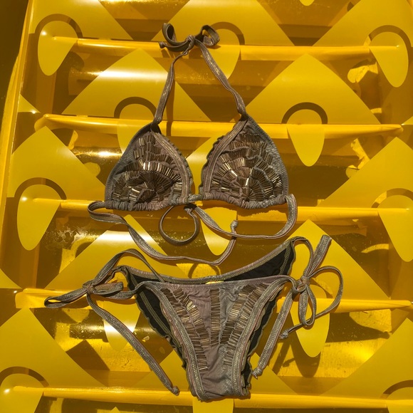Agua Bendita Other - Final Price! NWOT! Aqua Bendita Green Bikini